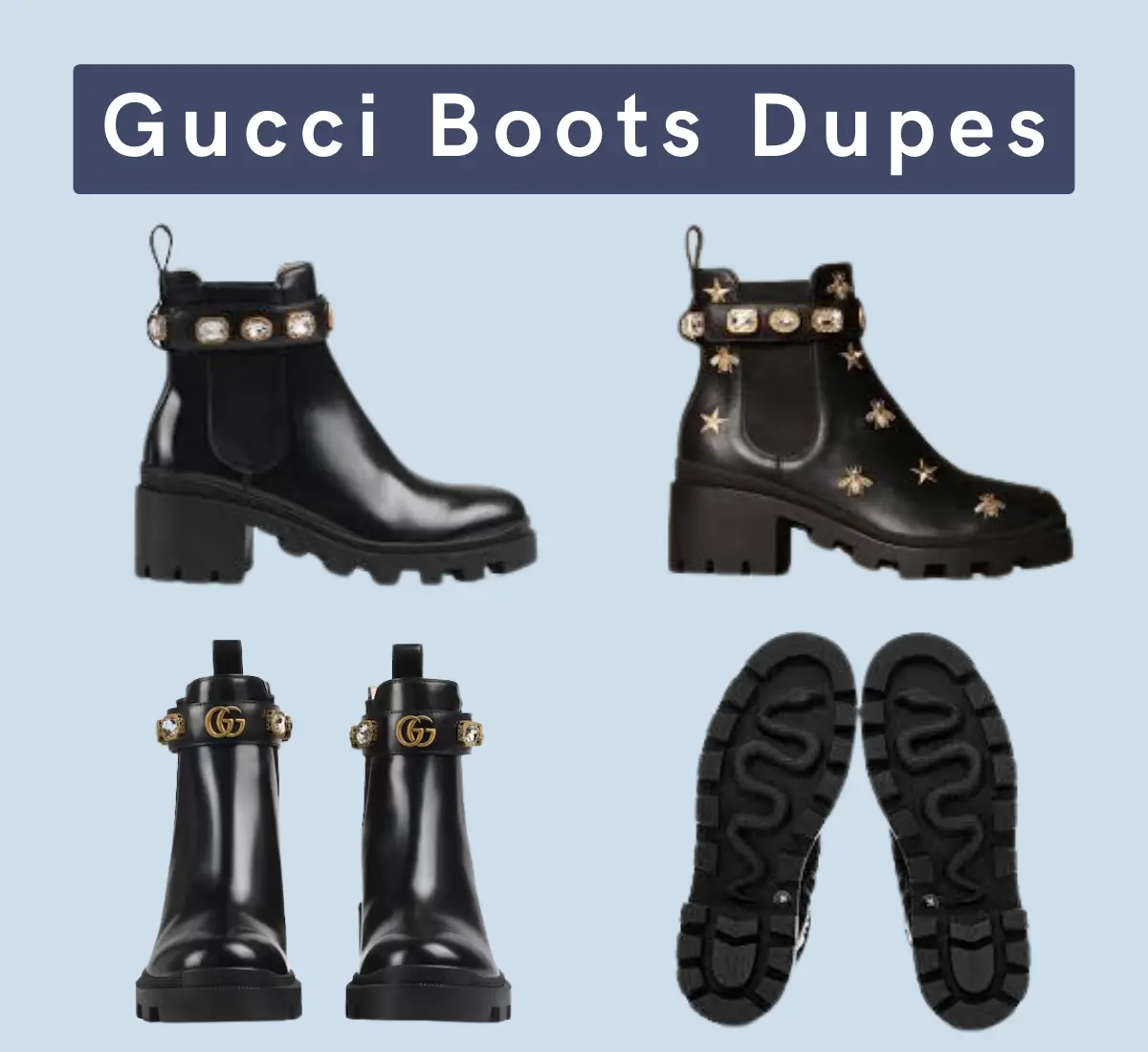 The best gucci boots dupes in 2023 (under $100)