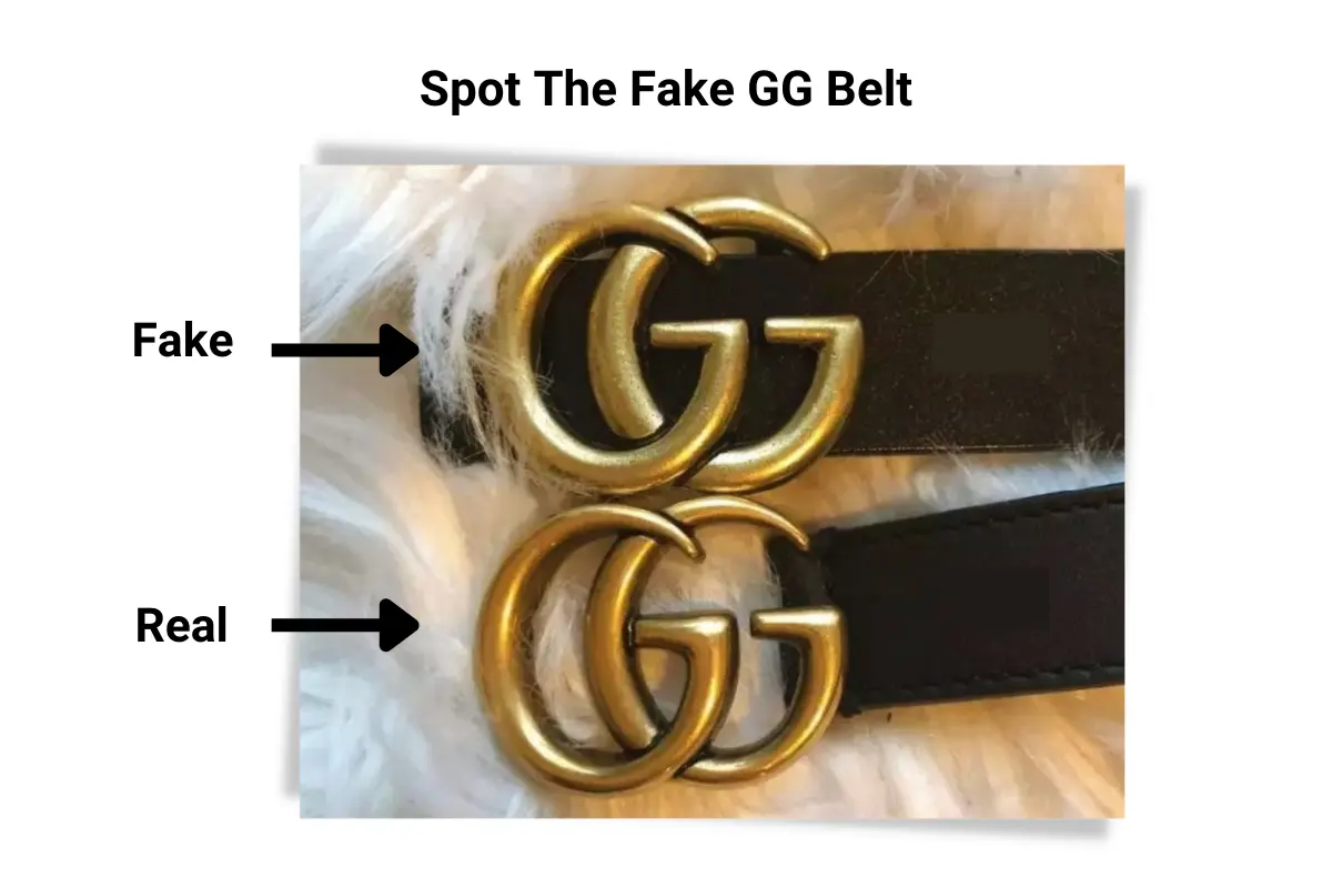 Replica vs Real Gucci Belt
