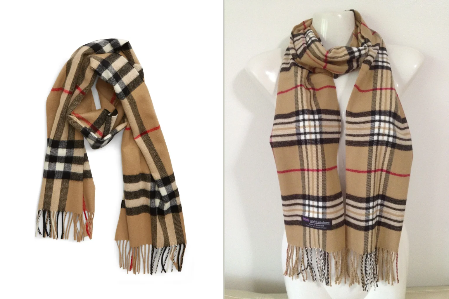 Burberry Cashmere Scarf Dupe png