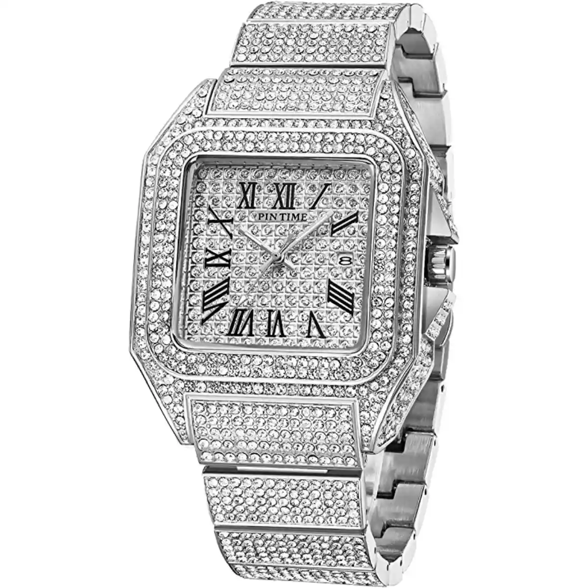 Cartier santos watch dupe amazon