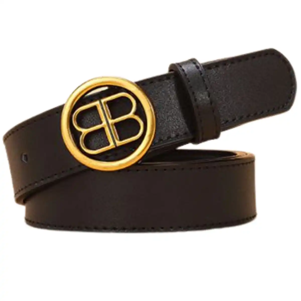 Balenciaga circled bb belt dupe baginc