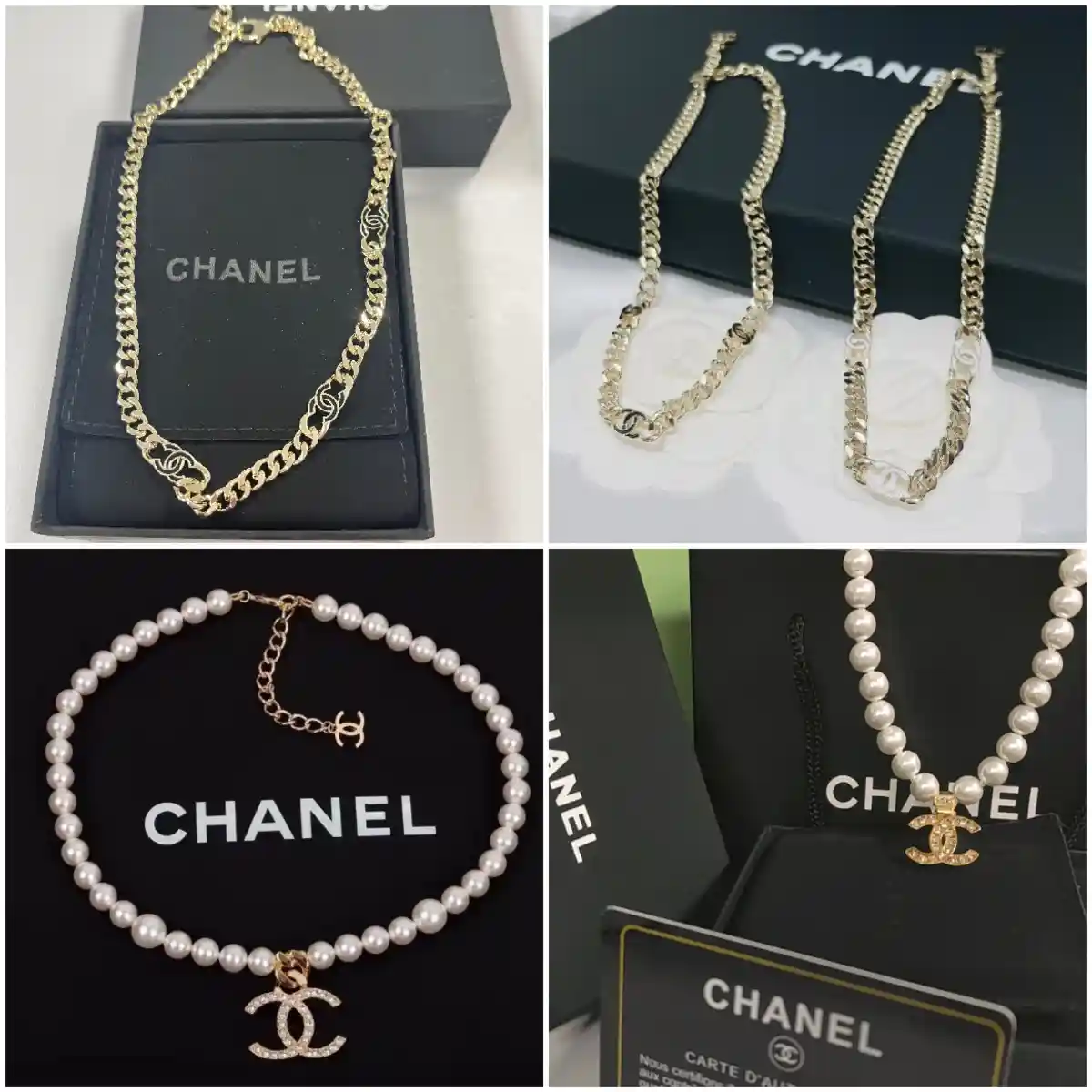 Chanel cc necklace dupe dhgate