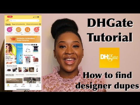 How To Find Designer Dupes On DHgate