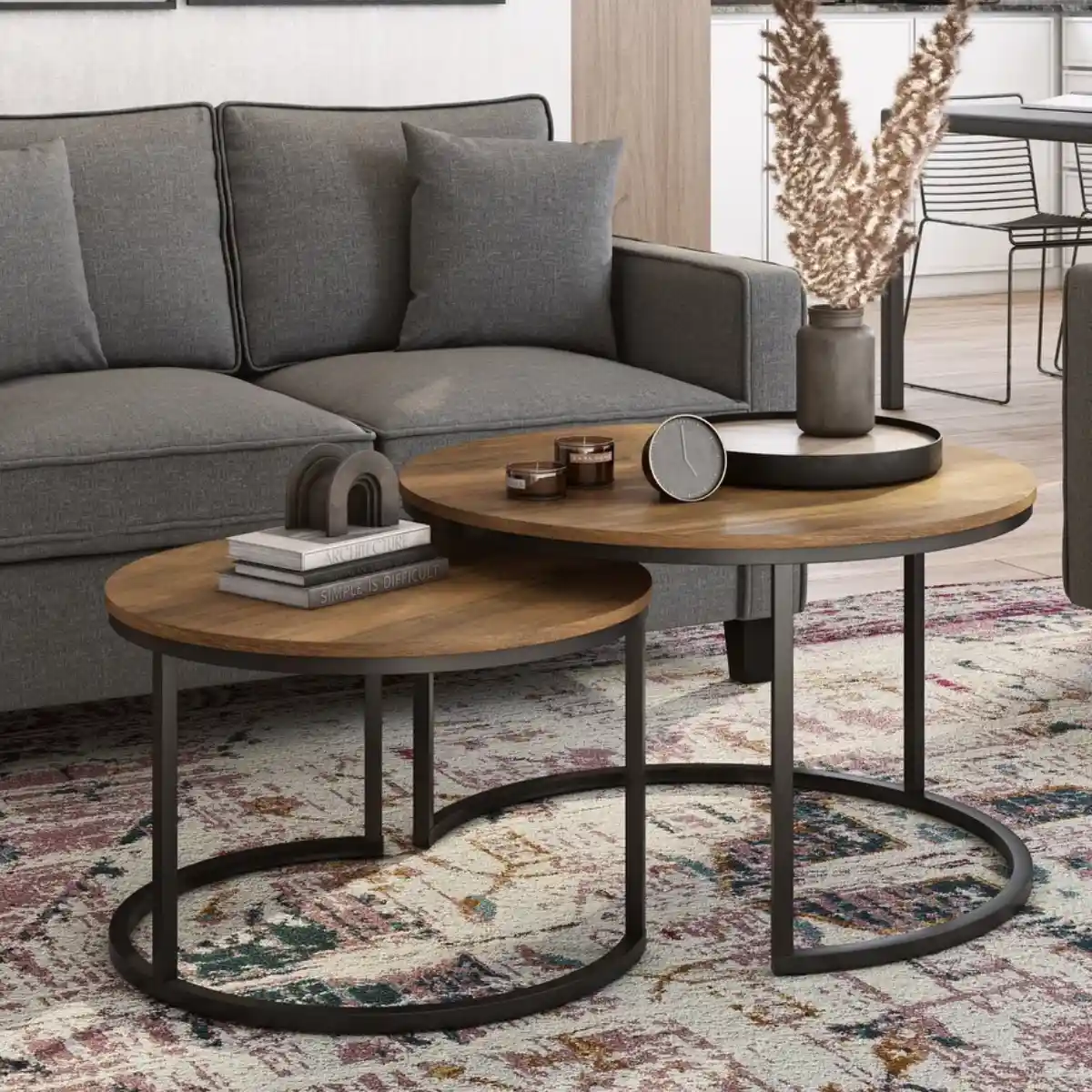 Pottery barn malcolm coffee table dupe overstock