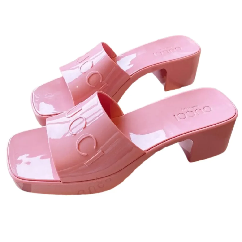 Gucci jelly sandals dupe