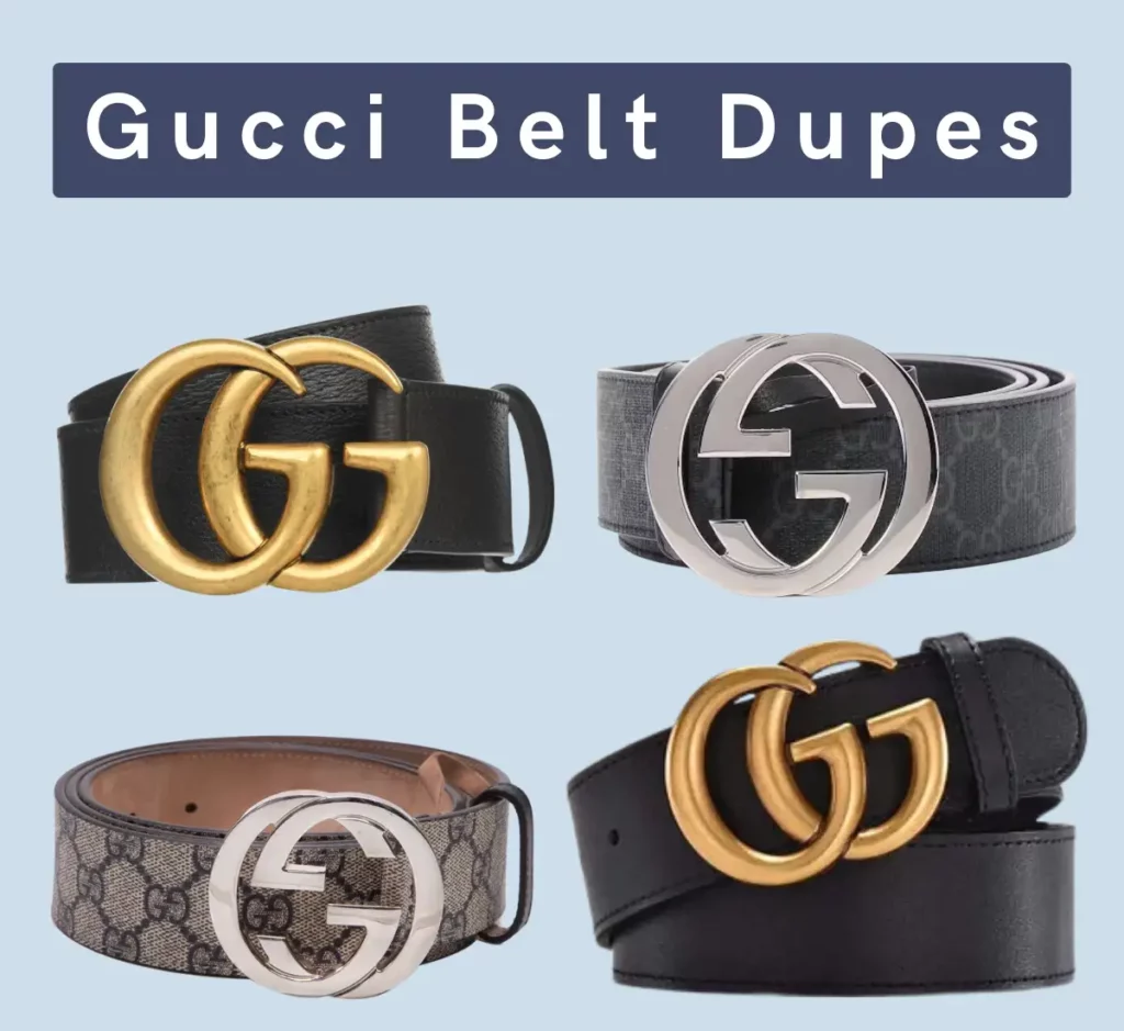 Gucci belt dupe