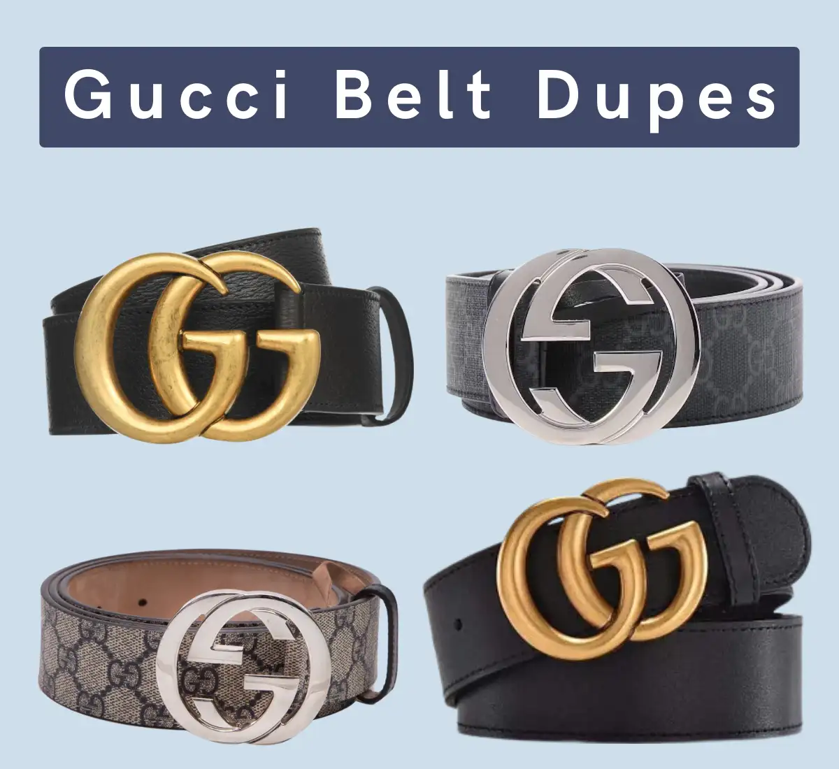 3 best gucci belt dupes 2023 (from $11)