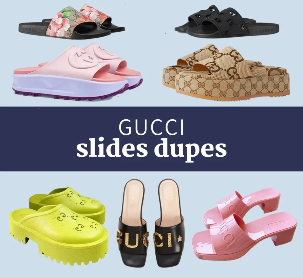 Gucci slides dupe