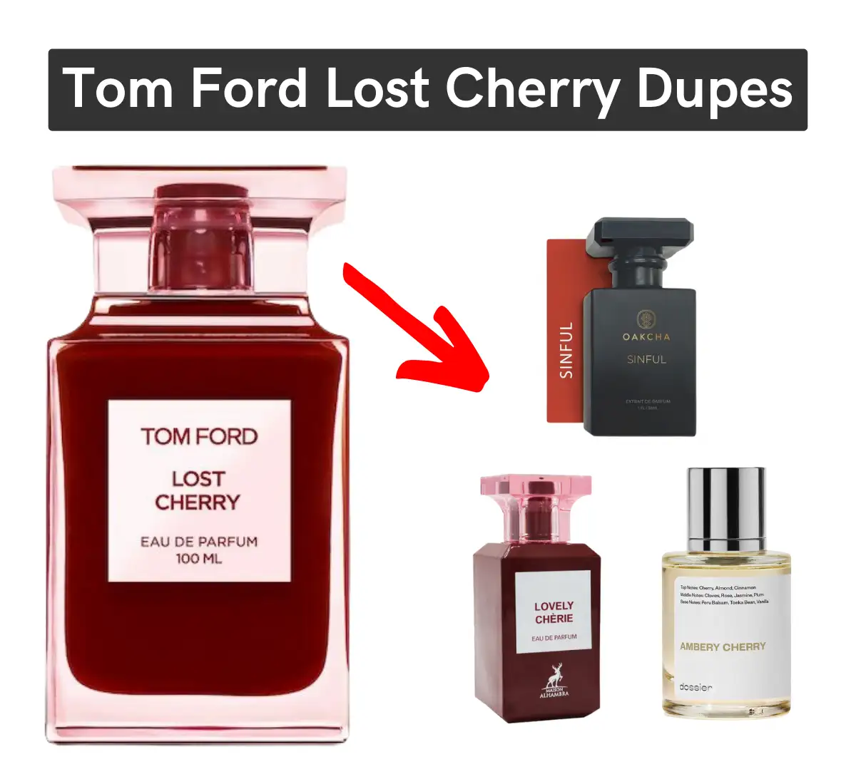 Top 3 tom ford lost cherry dupe (from $35)