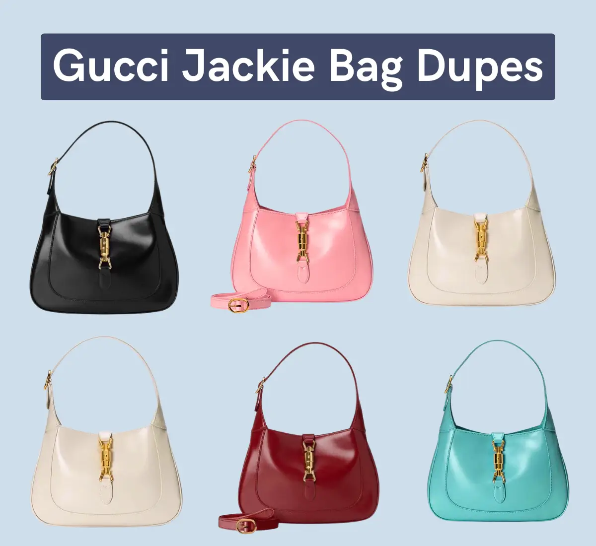 6 BEST Gucci Jackie Bag Dupes (From $17) - Affordabo