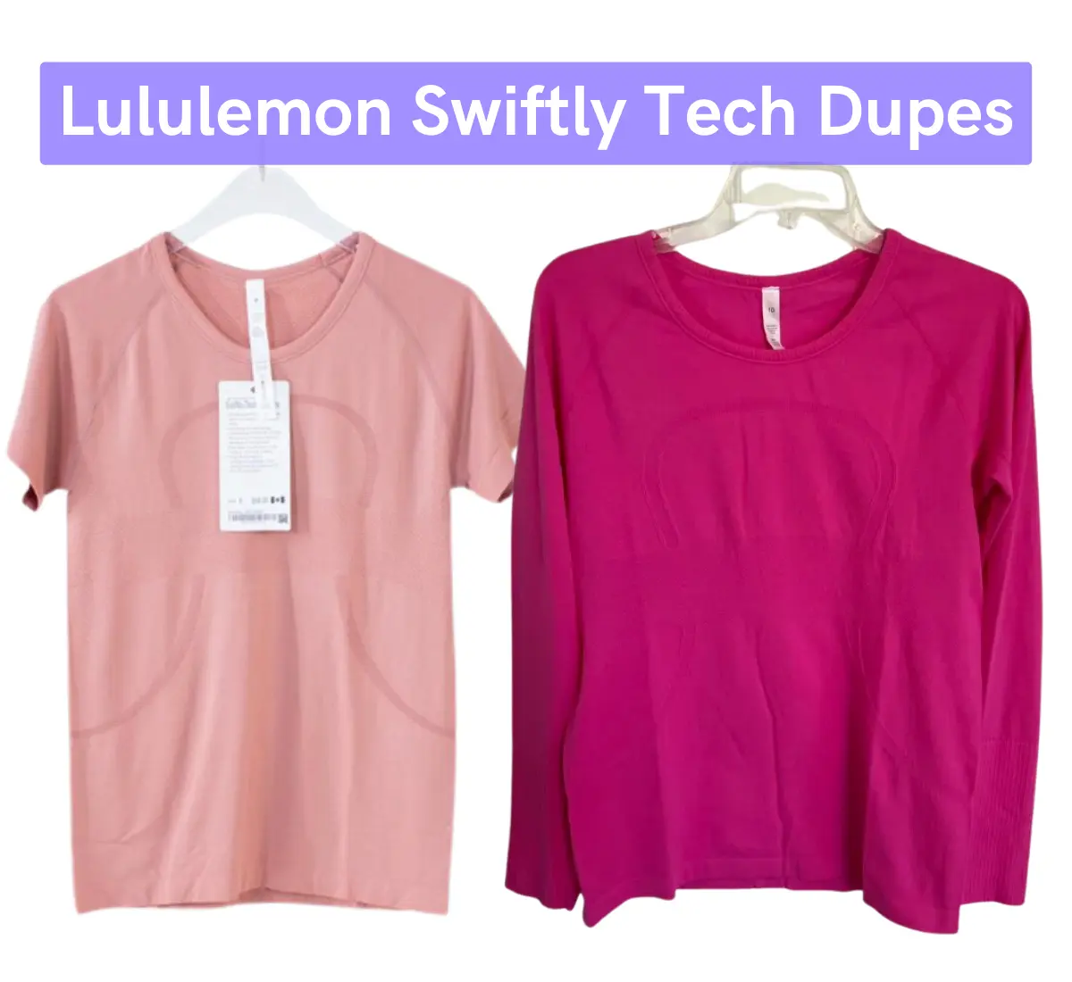 The best lululemon swiftly tech dupes (under $25)
